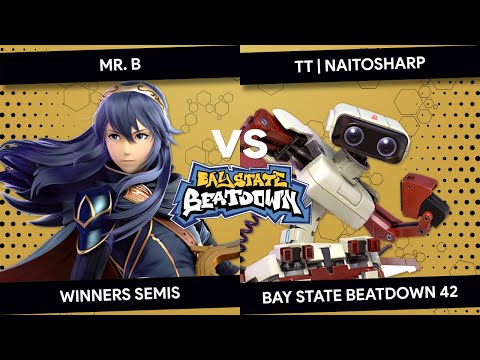 Bay State Beatdown 42 - Mr. B (Lucina) vs TT | naitosharp (Samus, ROB) - Winners Semis