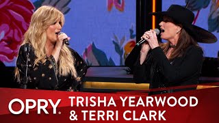 Trisha Yearwood & Terri Clark - You Ain't Woman Enough | Live at the Grand Ole Opry