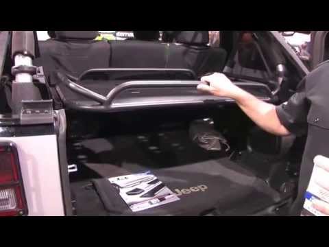 Rampage Jeep Storage Shelf