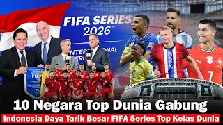 Download lagu 🟥INDONESIA JADI TRENDING DUNIA SAAT INI ! 10 Negara Kuat Dunia Ngebet Main Di Indo, FIFA Series 2026 mp3 Download lagu 🟥INDONESIA JADI TRENDING DUNIA SAAT INI ! 10 Negara Kuat Dunia Ngebet Main Di Indo, FIFA Series 2026 mp3