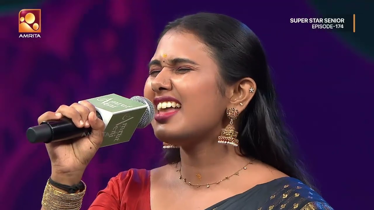 നല്ല സുന്ദരമായി പാടി അശ്വതി | Aswathy | Vaalkannezhuthiya Makaranilavil | Groove Round | Epi
