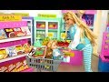 Boneka Barbie Supermarket Perbelanjaan Kelly Bayi Boneka Barbie Sepeda Baru
