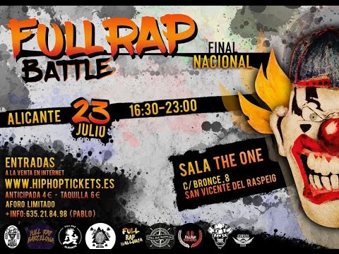 PREVIA FULLRAP FINAL NACIONAL ALICANTE 2016 CON BIFO (ANÁLISIS DE LOS PARTICIPANTES + MEJORES RIMAS)