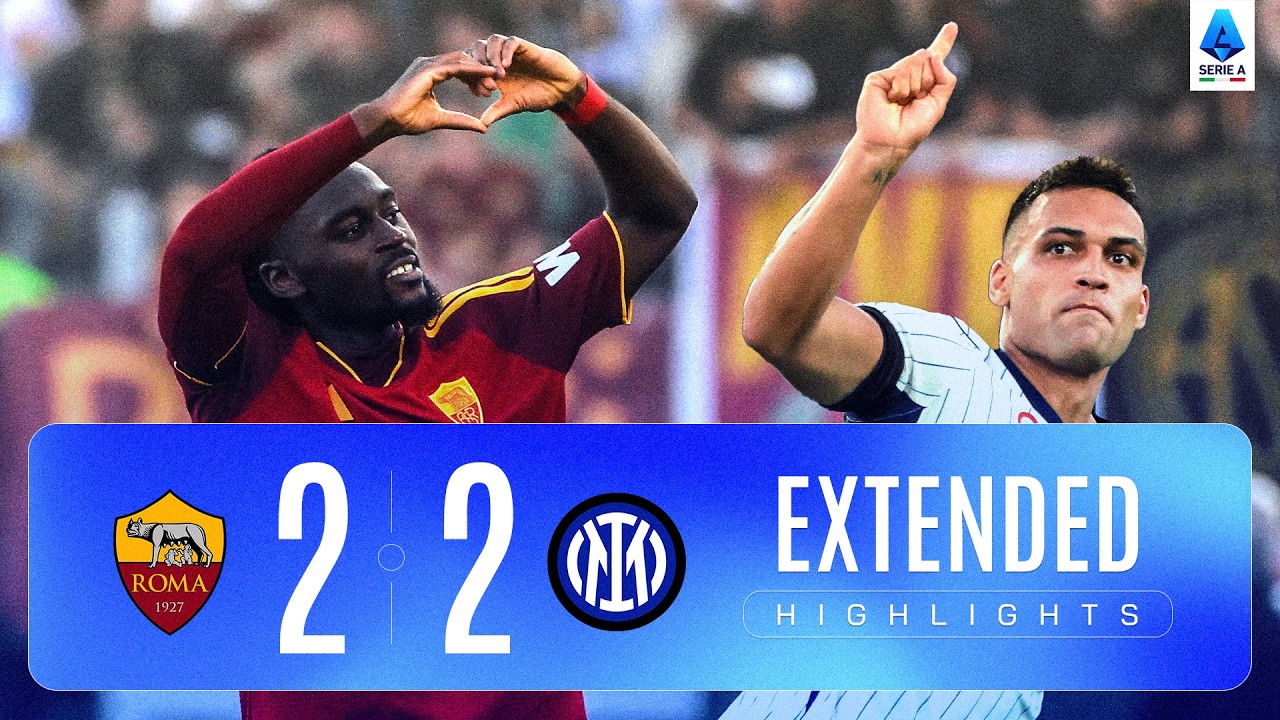 MAXI SINTESI ROMA-INTER 2-2 | EXTENDED HIGHLIGHTS | SERIE A ENILIVE 2026/27
