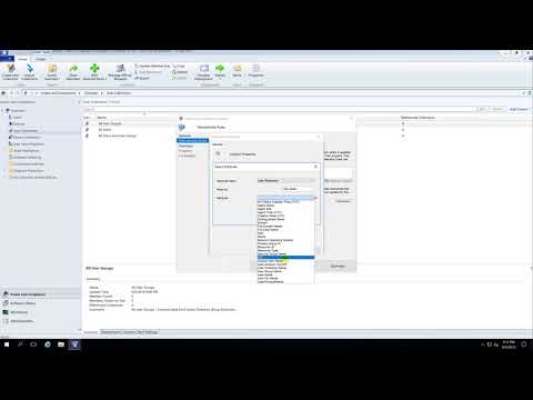 Create User Collection in SCCM 2016