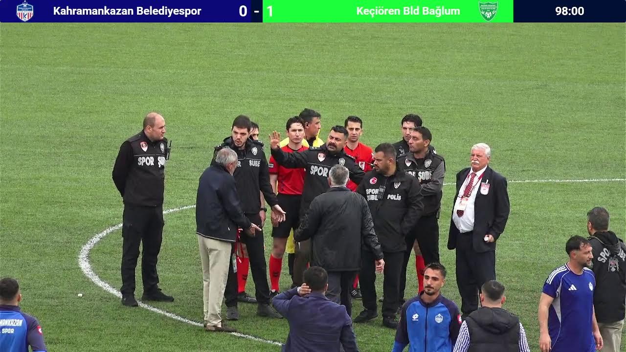 Kahramankazan Belediyespor – Keçiören Bld. Bağlum | Playoff Mücadelesi