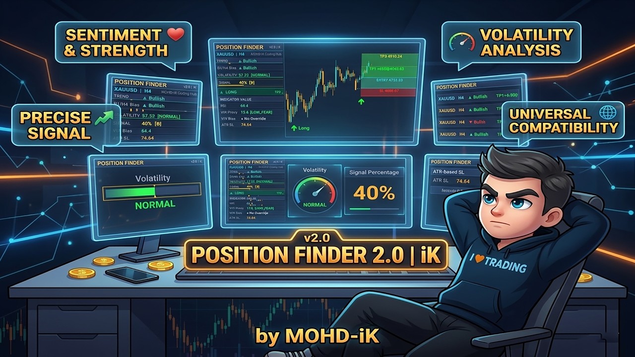 The Best All-In-One Indicator for MT5: POSITION FINDER v2.0 Full Tutorial (XAUUSD & Forex)