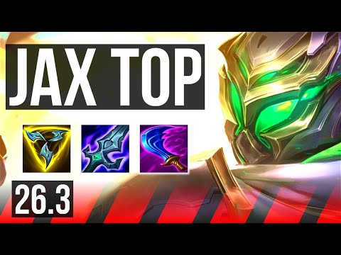 JAX vs AATROX (TOP) | Good KDA: 15/2/2 | KR Master | 26.3