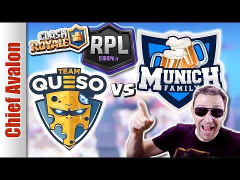 TEAM QUESO vs MUNICH ESPORTS (ft. Soking, SaintBelikin) - RPL EUROPE IV  - Clash Royale eSports