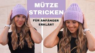 Simple hat knitting for beginners – step by step