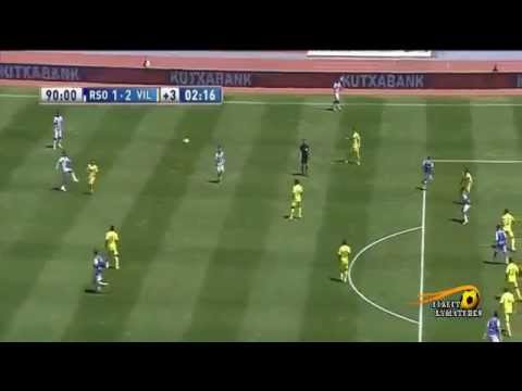 Real Sociedad 1-2 Villarreal - GOL DE GIO DOS SANTOS - GOL DE CARLOS VELA 17-05-14