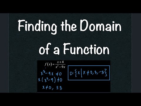 How to Find the Domain of a Function - Best Explanation! | Math with Professor V