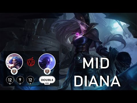 Diana Mid Vs Ryze - VN Dark Challenger - Patch 9.24