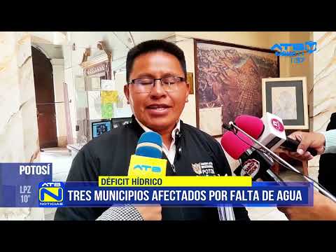 Tres municipios de Potosí afectados por la falta de agua