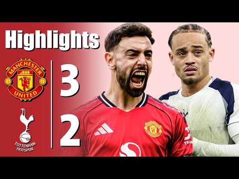 맨체스터 유나이티드 vs 토트넘 3-2 - 모든 골 및 하이라이트 - 2026