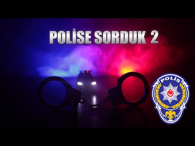 Videouttalande av polisi Turkiska