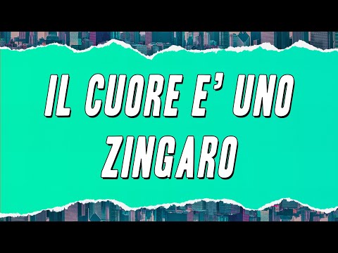 Nicola Di Bari - Il Cuore E' Uno Zingaro (Testo)