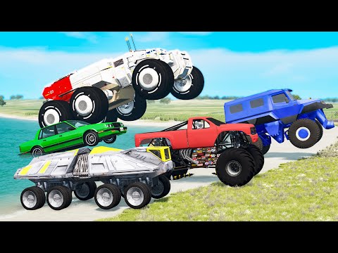 Giant Machines Fight #1- Beamng drive
