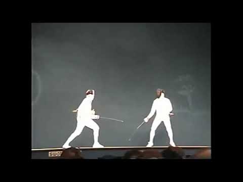 Epee Fencing - Double tag! | Obry H vs Kolobkov P
