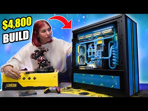 EPIC $4,800 Custom Water-Cooled PC Build Time Lapse