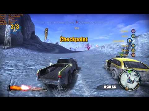 Insane 2 Walkthrough Part 27 - "Chase The Flag: Icebergs"