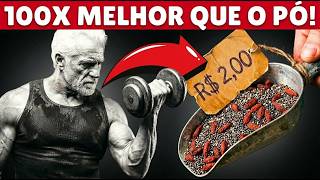Este Alimento de Supermercado de R$ 2 constrói mais Músculo do que whey protein depois dos 50