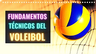Fundamentos Técnicos del Voleibol