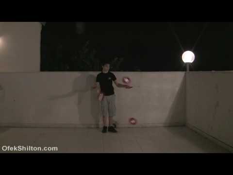 2 amazing tricks with 3 diabolos by Ofek Shilton