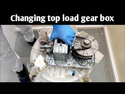 , title : 'how to change lg top load washing machine gear box | Qphix appliance repair |'