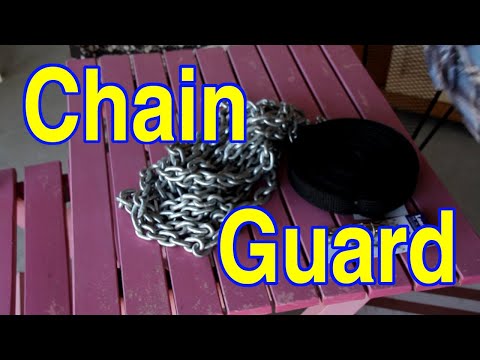 Fitting Chain Guard to your Anchor Chain