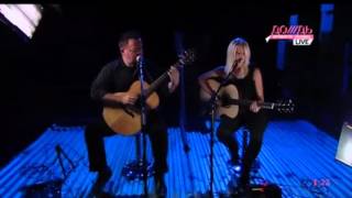 Don Ross &amp; Brooke Miller on a Moscow TV show, November 2011