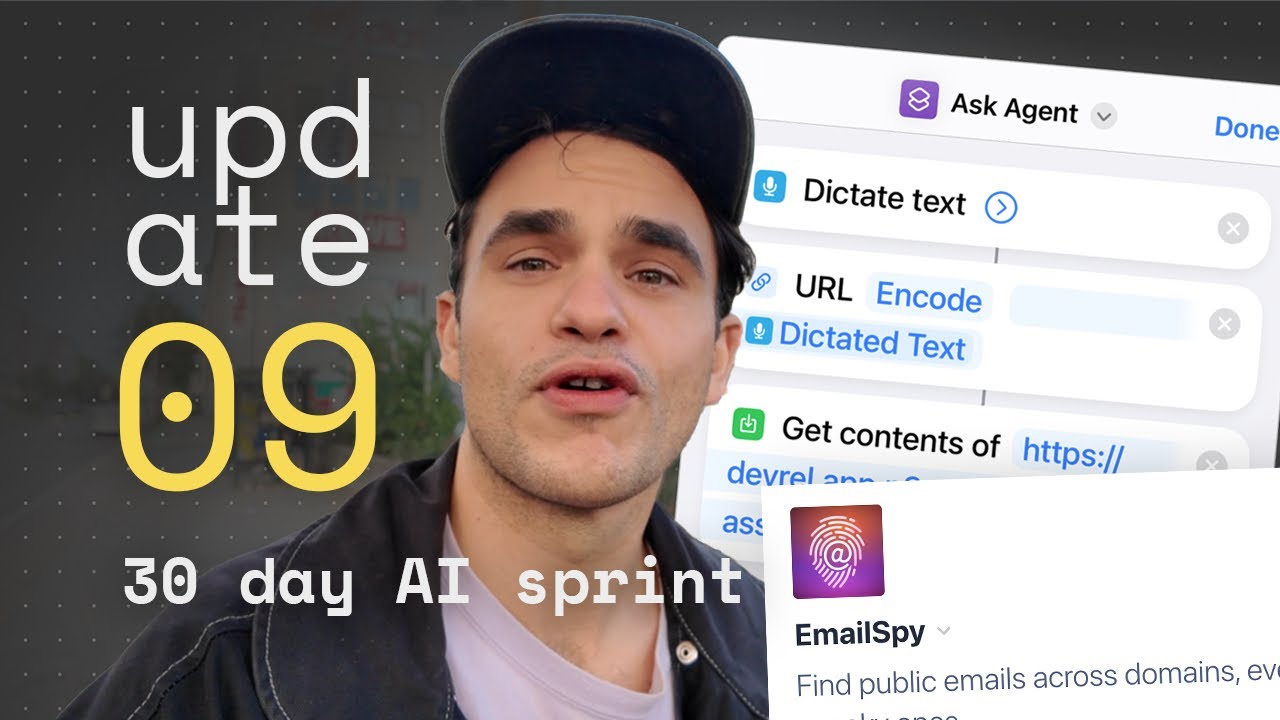 Launched EmailSpy on Product Hunt, Hey Siri AI Agent template [Update #09]