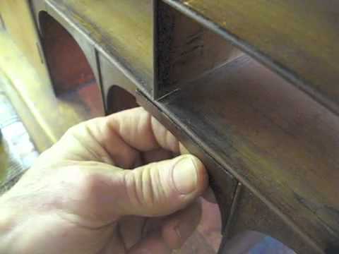 Restoring a Slant Top Desk - Thomas Johnson Antique Furniture Restoration