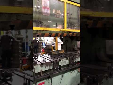 220 Ton Aida SSDC Press