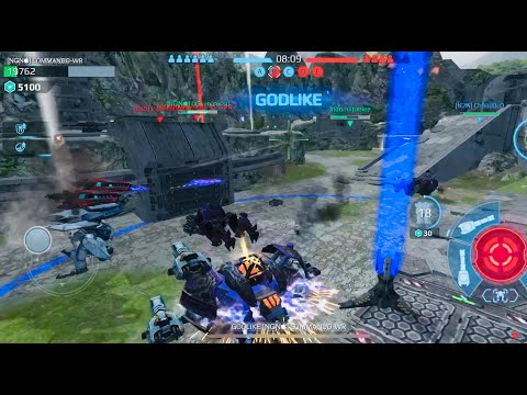 NGN vs EXO full Squad | War robots Gameplay