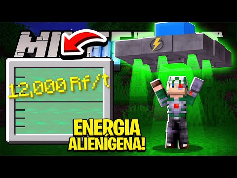 GERADOR DE ENERGIA ALIENÍGENA OP! - MINECRAFT UFC - FUTURISTA #03