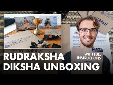 Isha Rudraksha Diksha Unboxing EASY Guidelines | How to Use Rudraksha Diksha Kit ⎮ Sadhguru