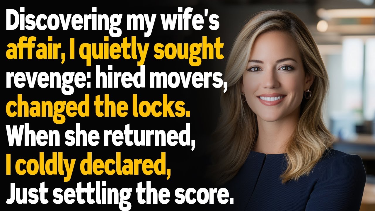 My world collapsed when I found out about my wife's affair. All her "work dinners" turned out to...