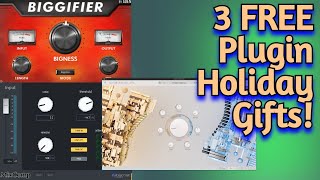 Video thumbnail for 3 FREE VSTs Holiday Gifts - Arturia, Hornet & Wa Production (Biggifier, MixComp & Augmented Mallets) by Amner Hunter