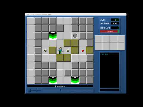 CCLP3 level 143 solution - 746 seconds