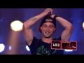 Jefferson sings 'Monster / Lose Yourself' by Eminem - The Blind Auditions