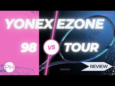 REVIEW: Yonex Ezone 98 vs Tour | Heavy Racket Test | A Coaches Journey
