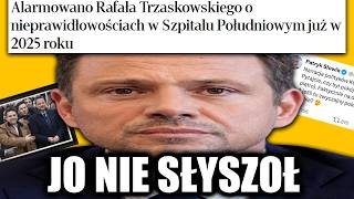 TRZASKOWSKI JEDNAK WIEDZIAŁ? JO NIE SŁYSZOŁ..