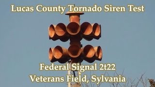 preview picture of video 'Sylvania, OH Federal 2t22 Siren Test 3-28-12'