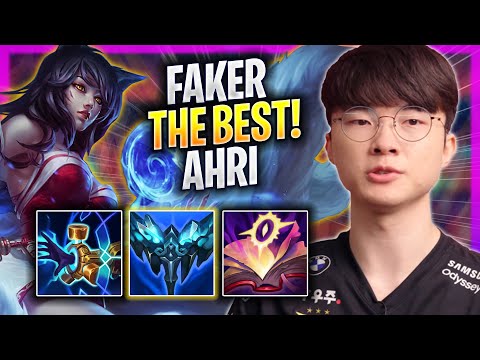 FAKER IS THE BEST AHRI IN KOREA! - T1 Faker Plays Ahri MID vs Neeko! | Season 2023