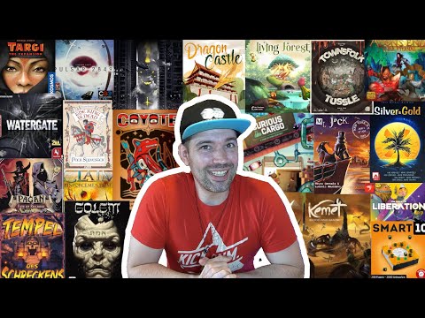 Brettspiel Monatsrückblick Juni 22 - "Einige tolle Ersteindrücke"