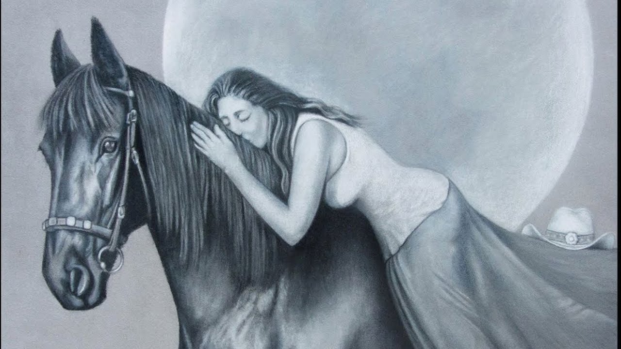 Client Testimonial: Color Pencil Portrait + Horse