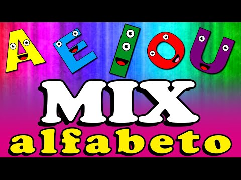 AEIOU MIX VOGAIS - COLETÂNIA - ALFABETIZAÇÃO