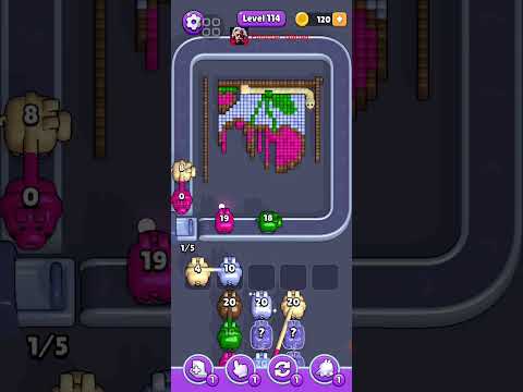 Pixel Flow Level 114 Walkthrough