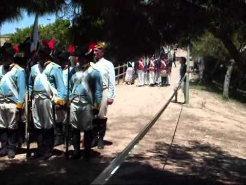 Escenificación ataque Fortí de Sant Jordi, Tarragona (1/3)
